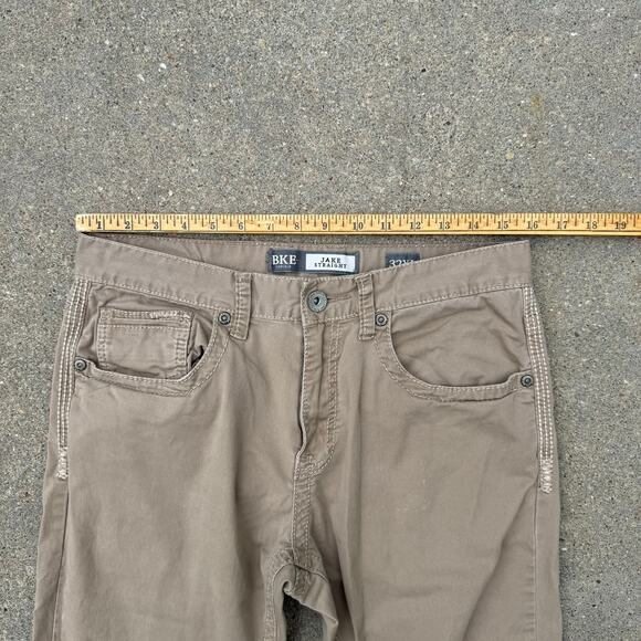 Buckle BKE Casuals Jake Straight 32XL Khaki Tan Dress Pants - Picture 6 of 8